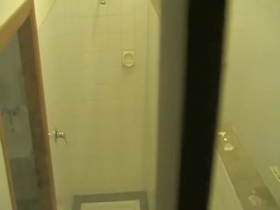 Girl is stripping and getting on the window video