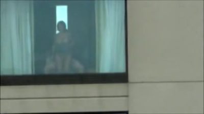 Neighbor window sex is on my home camera