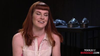 Obedient Bdsm Redhead Babe Gets Whipped By Cmnf Master