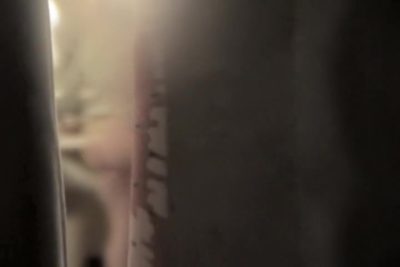 Sexy nude ass spied thru the window curtains